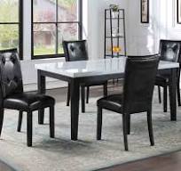 marble top dining table