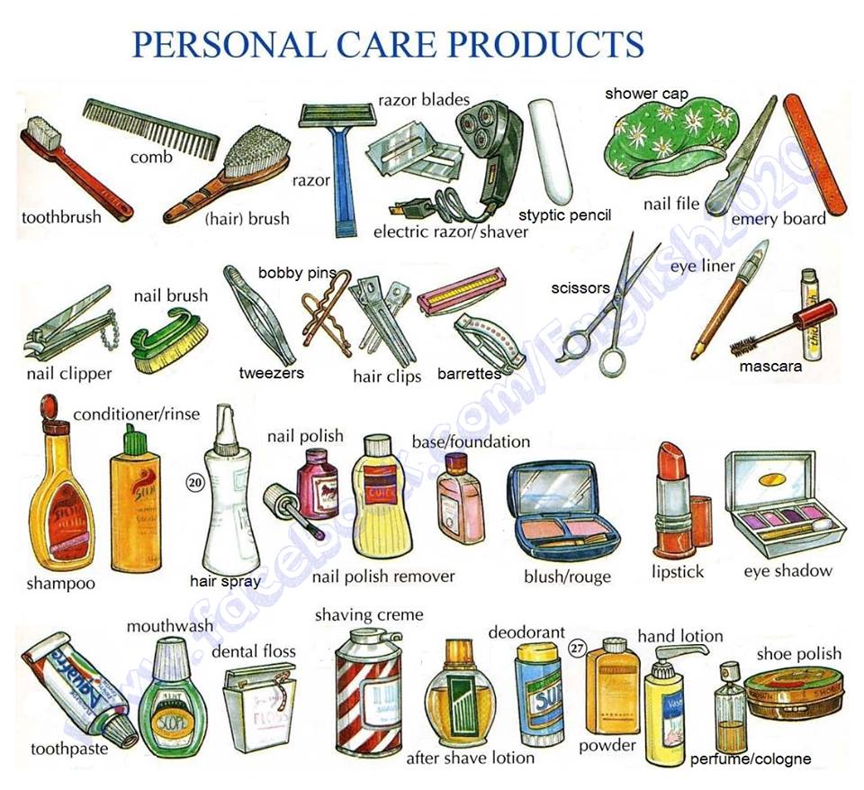 personal hygiene products