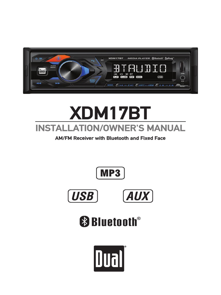 dual xdm17bt