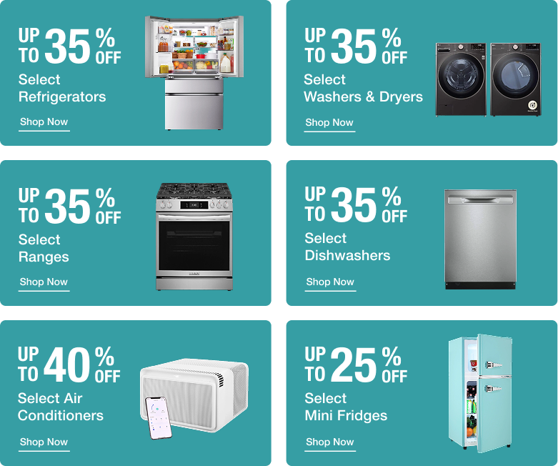 discount kitchen appliances