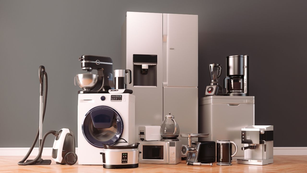 modern kitchen appliances