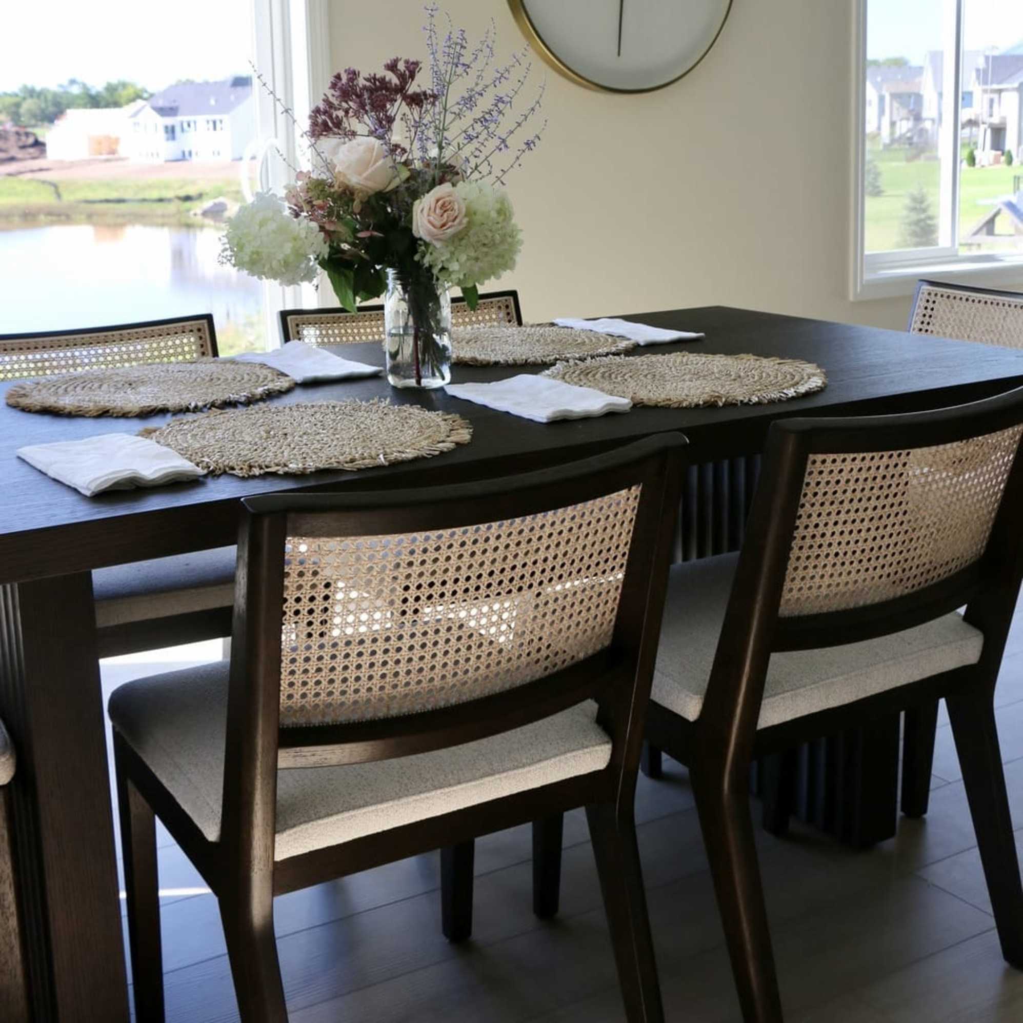 compact dining table set