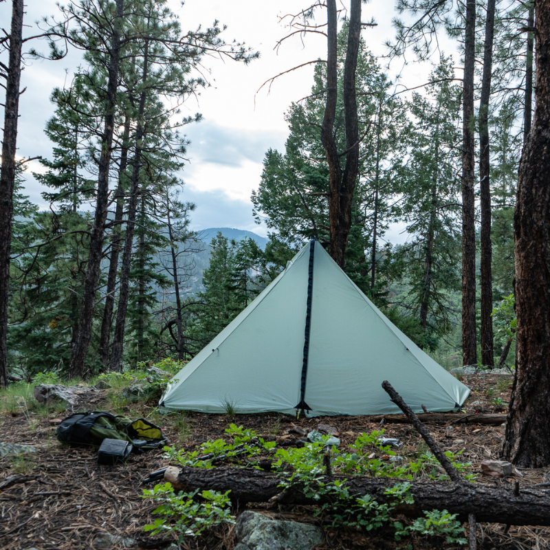 trekking pole tent